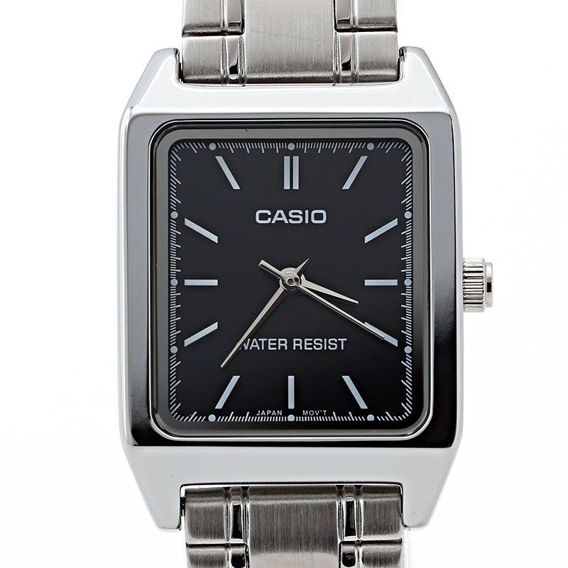 New Casio Wristwatch CASIO STANDARD LTP V007D 1E Silver Black Ladies CASIO from