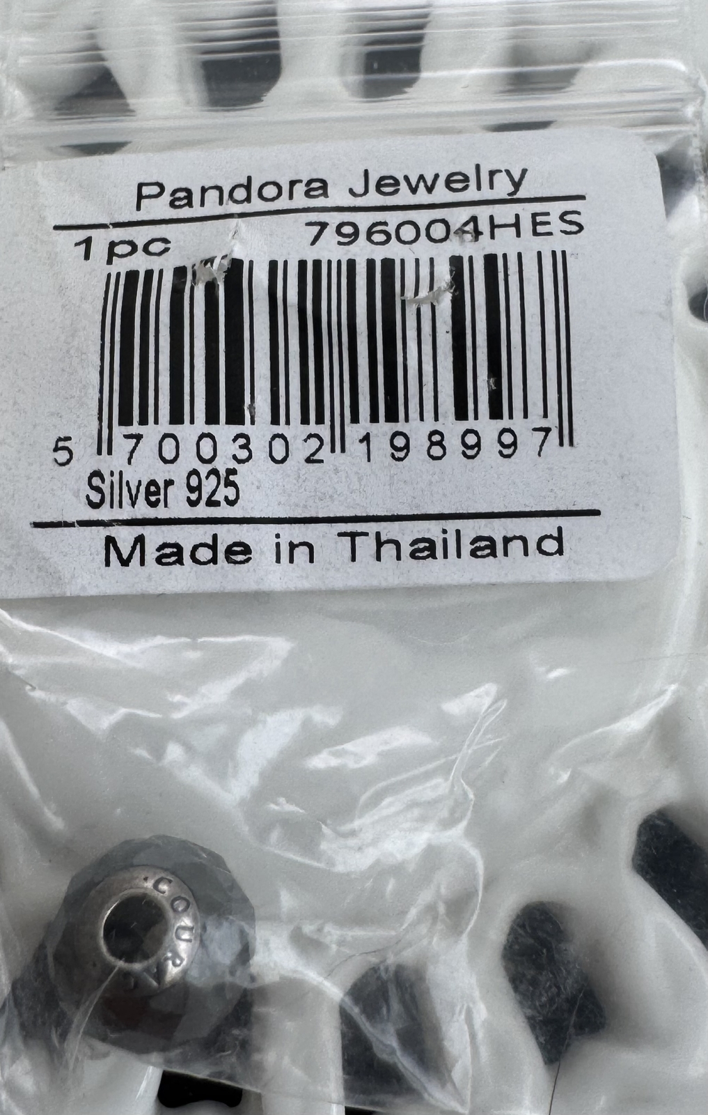 Authentic Pandora ESSENCE Courage Charm #796004HES