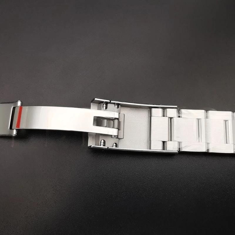 21mm 904L SS Oyster Style Watch Bracelet Strap Band Fits Rolex Datejust 126334