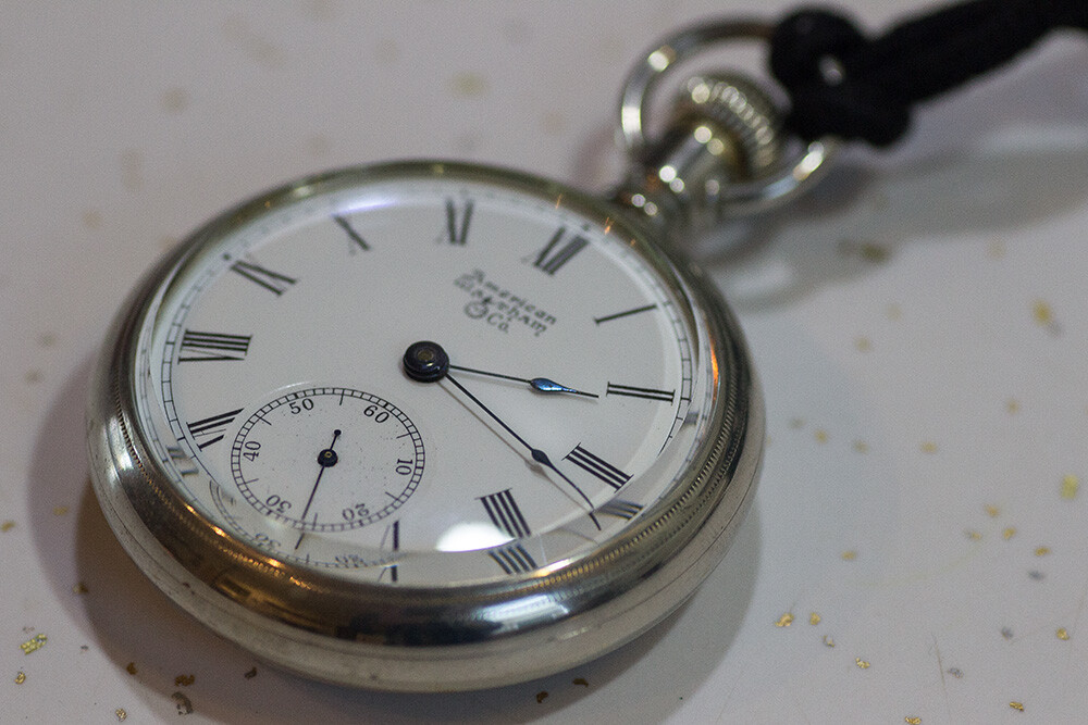 2.2mm Thick Beveled Glass Pocket Watch Crystals for All 16s & 18s Made In USA