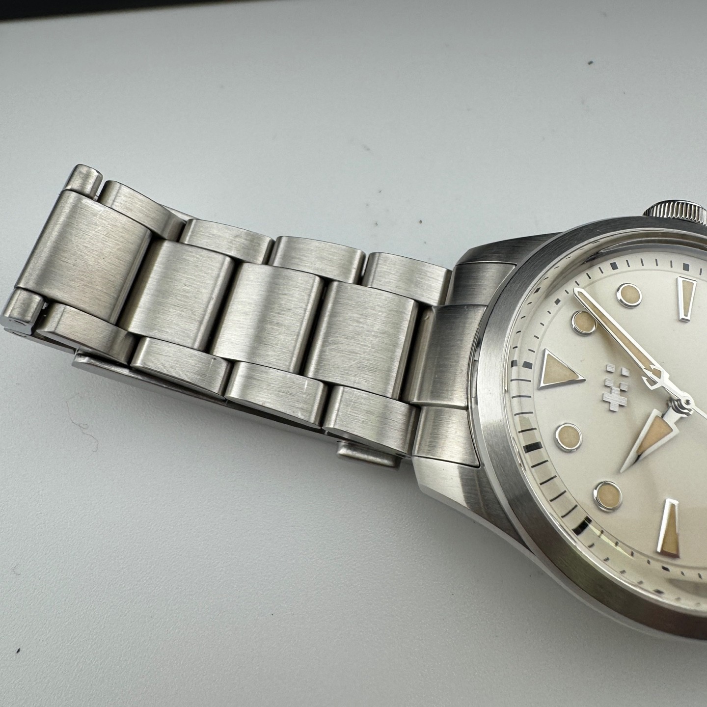 Christopher Ward C65 Dune White Cream Ivory Sand Dial 38mm Automatic Discontinue