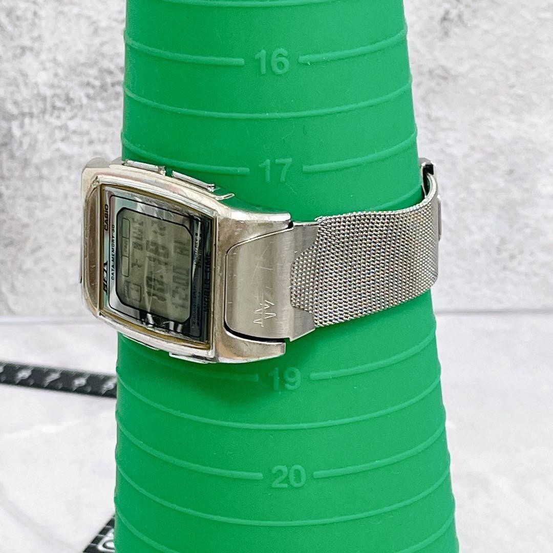 Casio META World Time Vintage Digital Watch Rare Working Battery