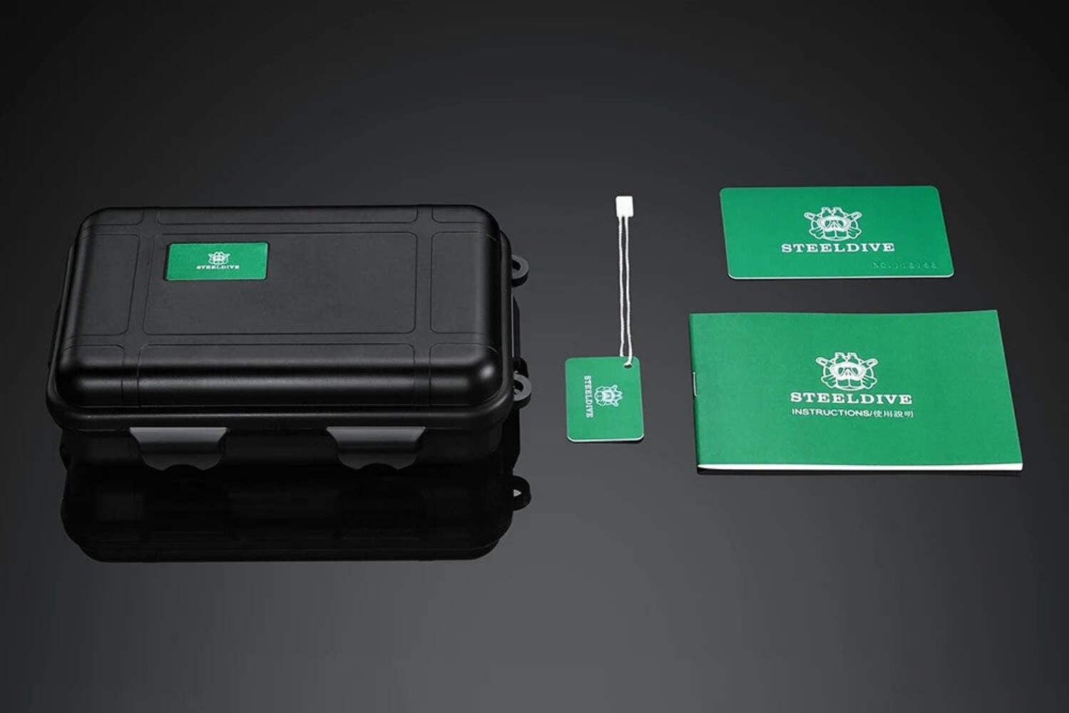 STEELDIVE SD1982S — 46.5mm Oversize Thick CuSn8 Solid Bronze NH35 Dive Watch