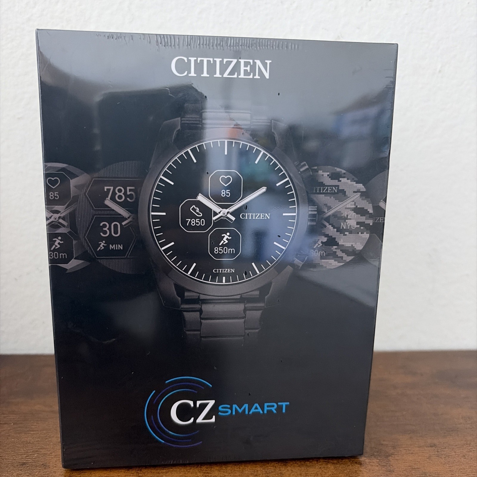 Citizen CZ Smart Watch Hybrid JX2017-56E Black Dial Black Bracelet Men’s