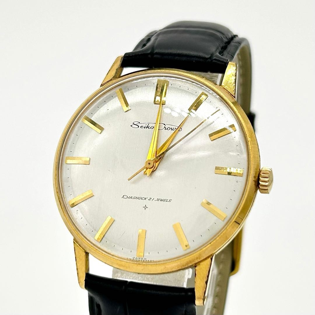 SEIKO CROWN Vintage J15003E Manual Wind Wristwatch