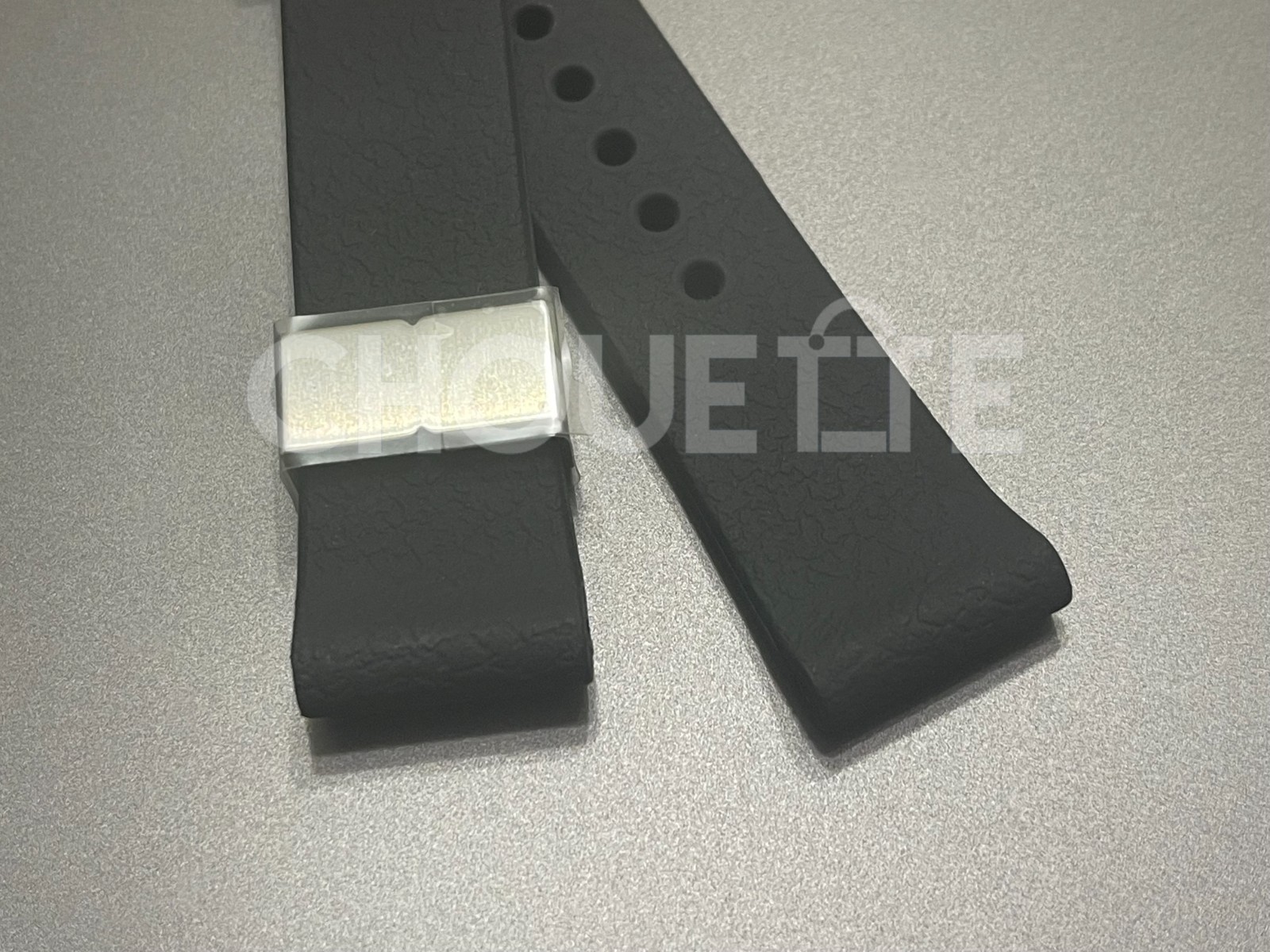 Seiko R03E011J0 SPB143 SPB153 SPB265 SBDC111 20mm Black Silicone Rubber Strap