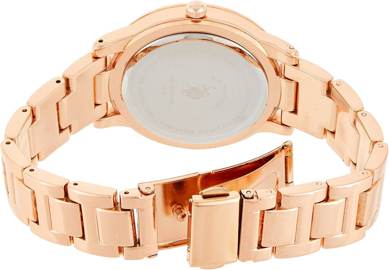 Elegant Women’s Rose Gold Watch with Crystal Bezel – Perfect for Every Occasion
