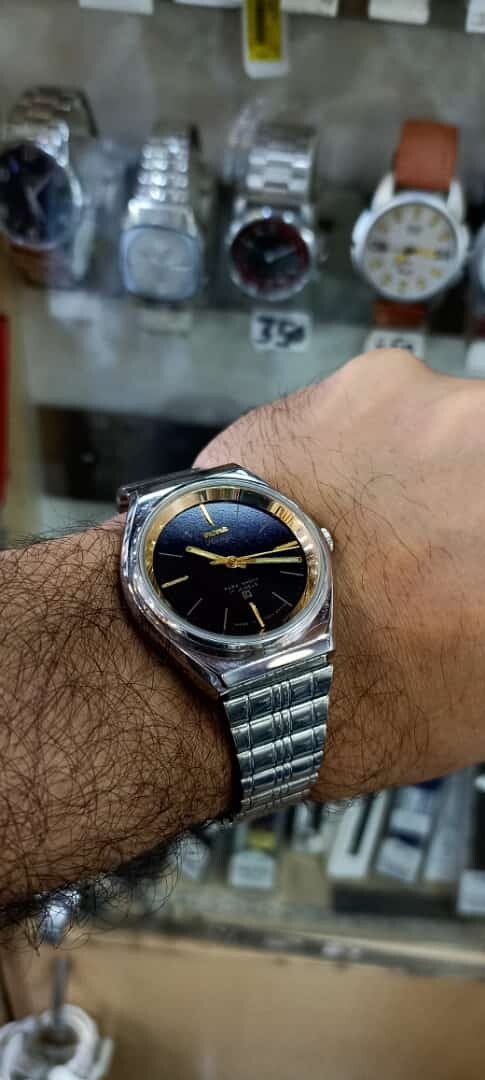 Hmt Maurya New But Old Stock Original Hand Winding Watch For Men