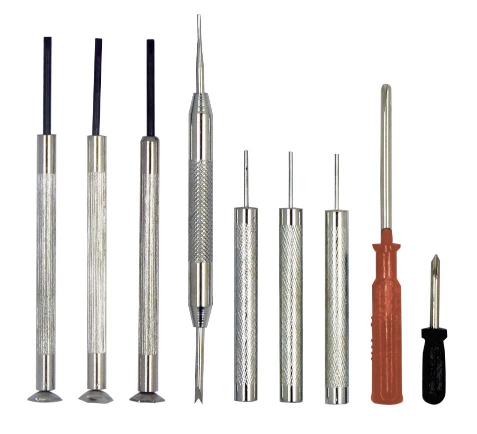 16pc Watch Back Opener Repair Tool Set Kit Band Pin Strap Link Remover Hand Tool