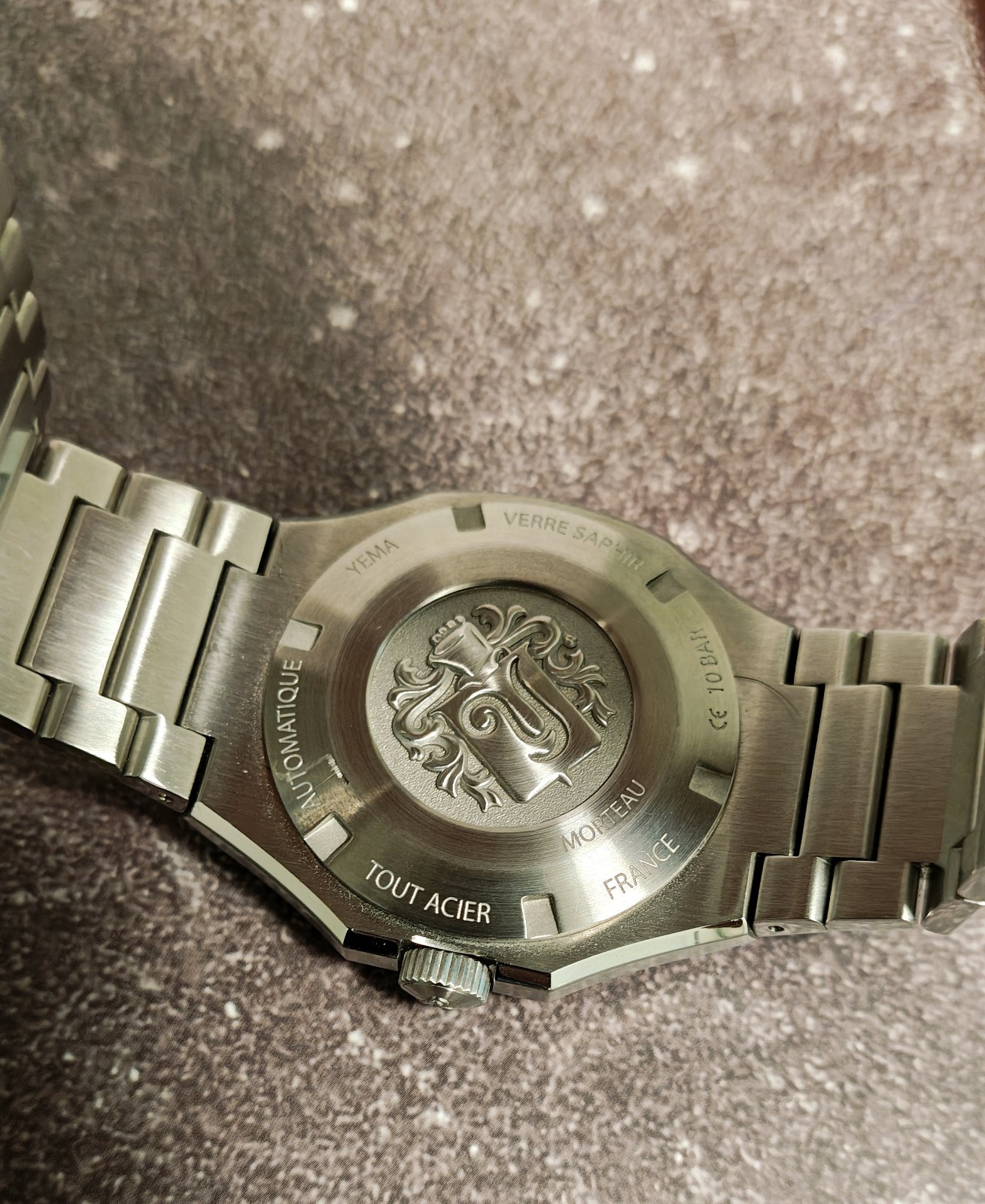 Yema Urban Traveller Automatic Brown Dial 39mm Full Set