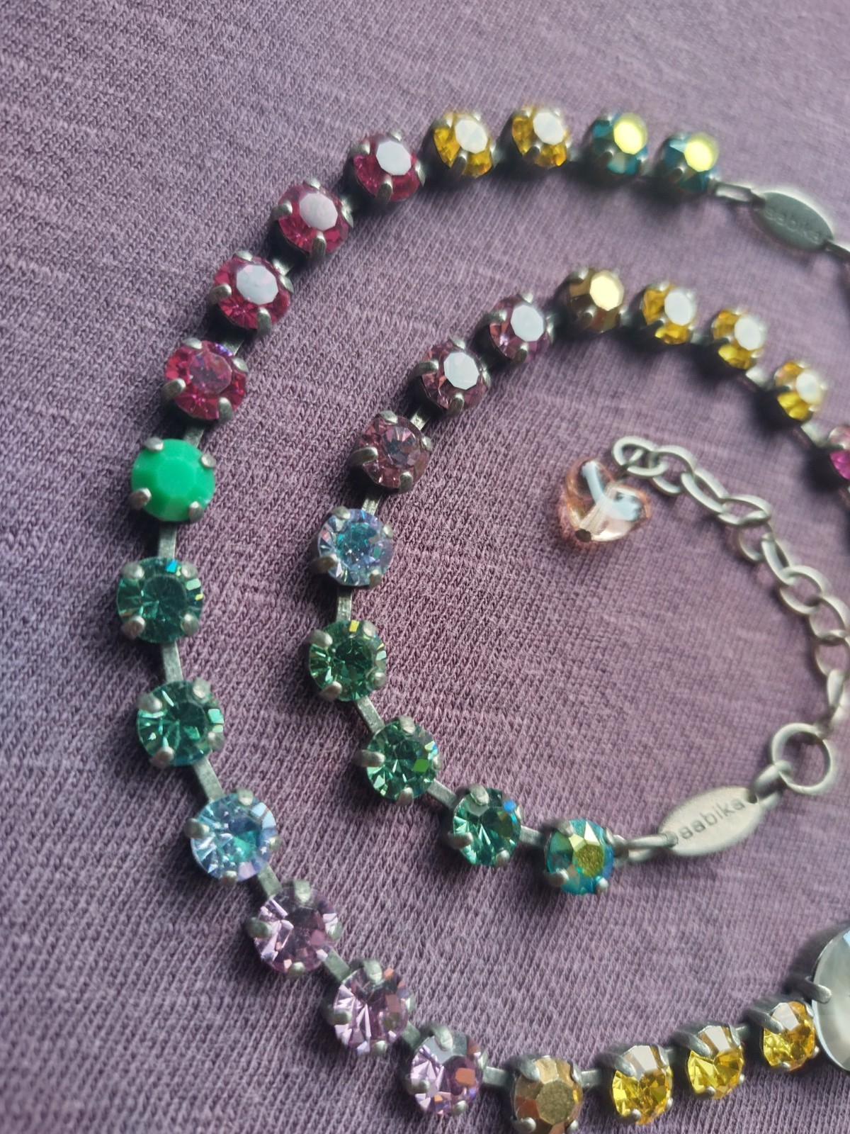 Fun Sabika necklace has loads of color and sparkle