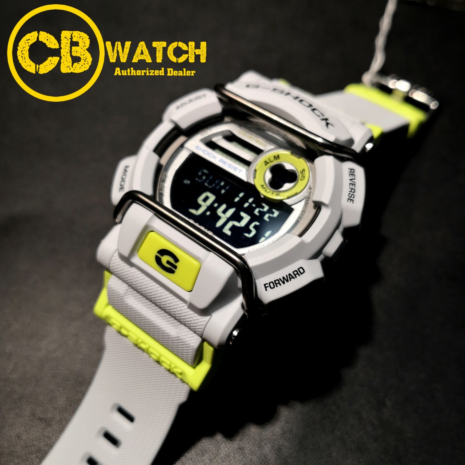 G-Shock Face Protector Street Sport Dial Men’s Casio Watch GD-400DN-8 RARE