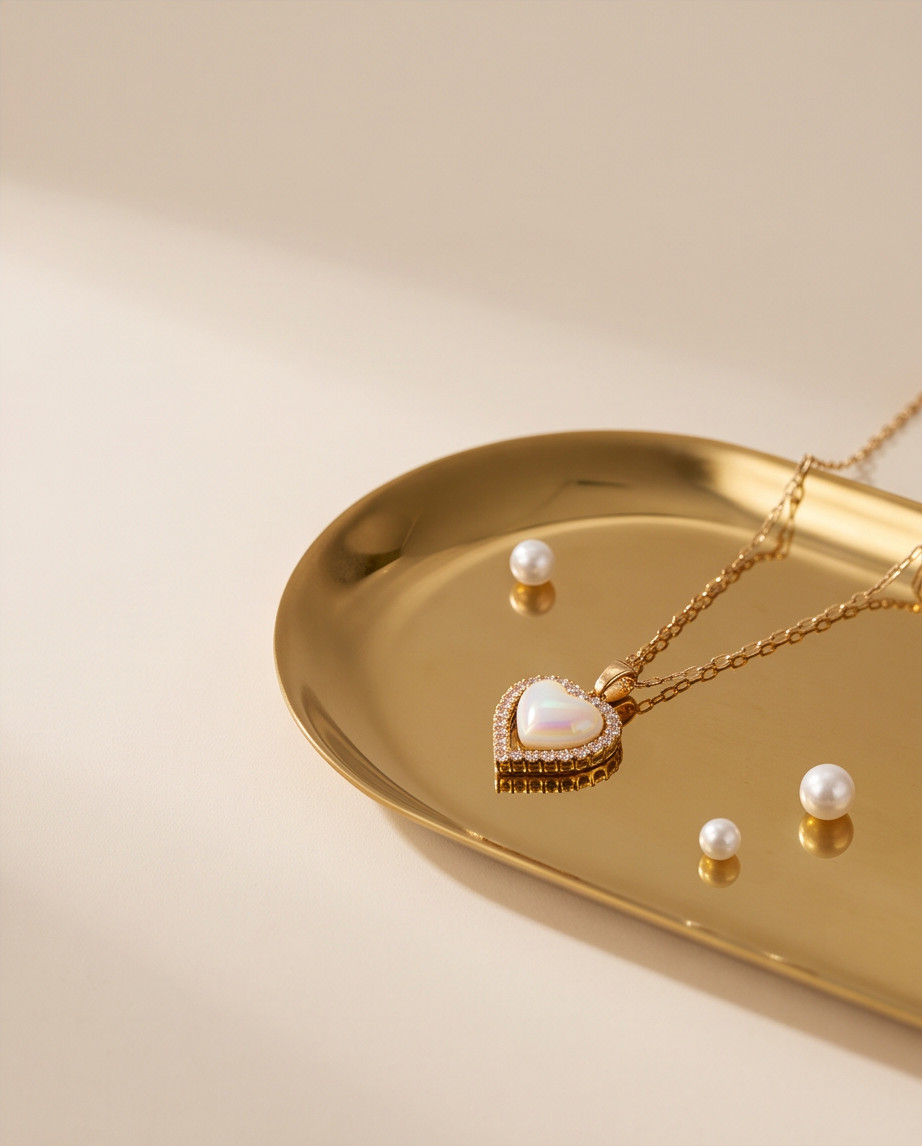 Necklace 18 k gold plated tarnish free adjustable