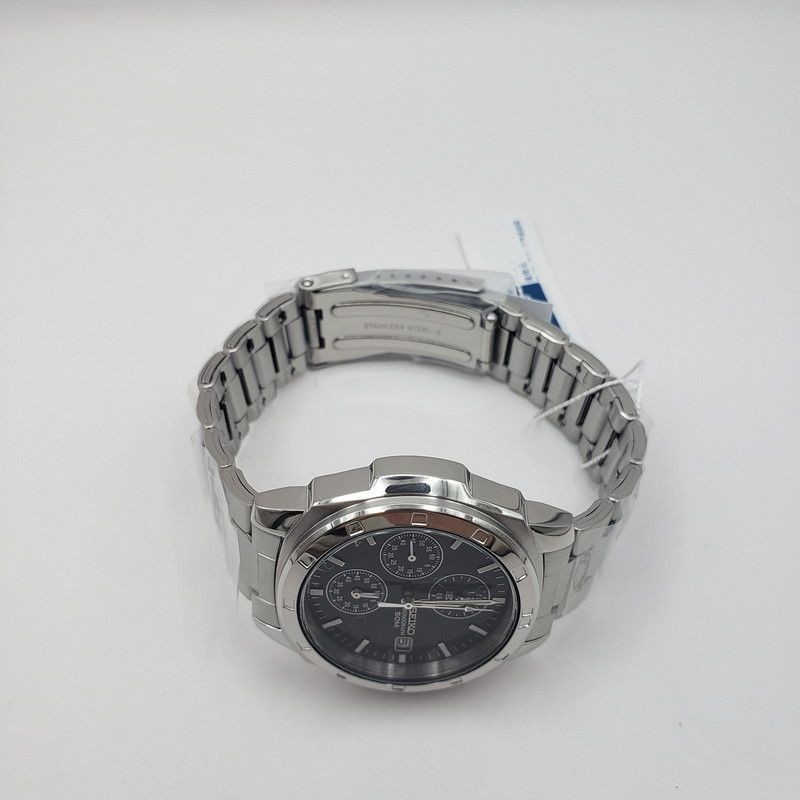 SEIKO Men’s Wristwatch Chronograph 7T92 0CA0 Black Dial SND191P1