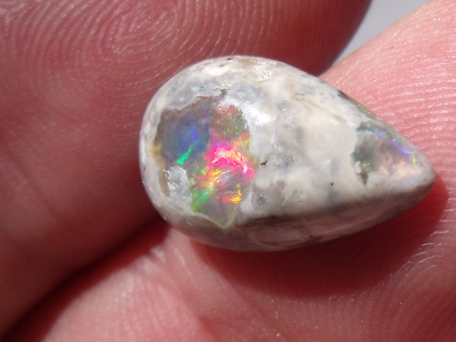 4.76 Ct. Mexican Cantera Fire Opal Cabochon
