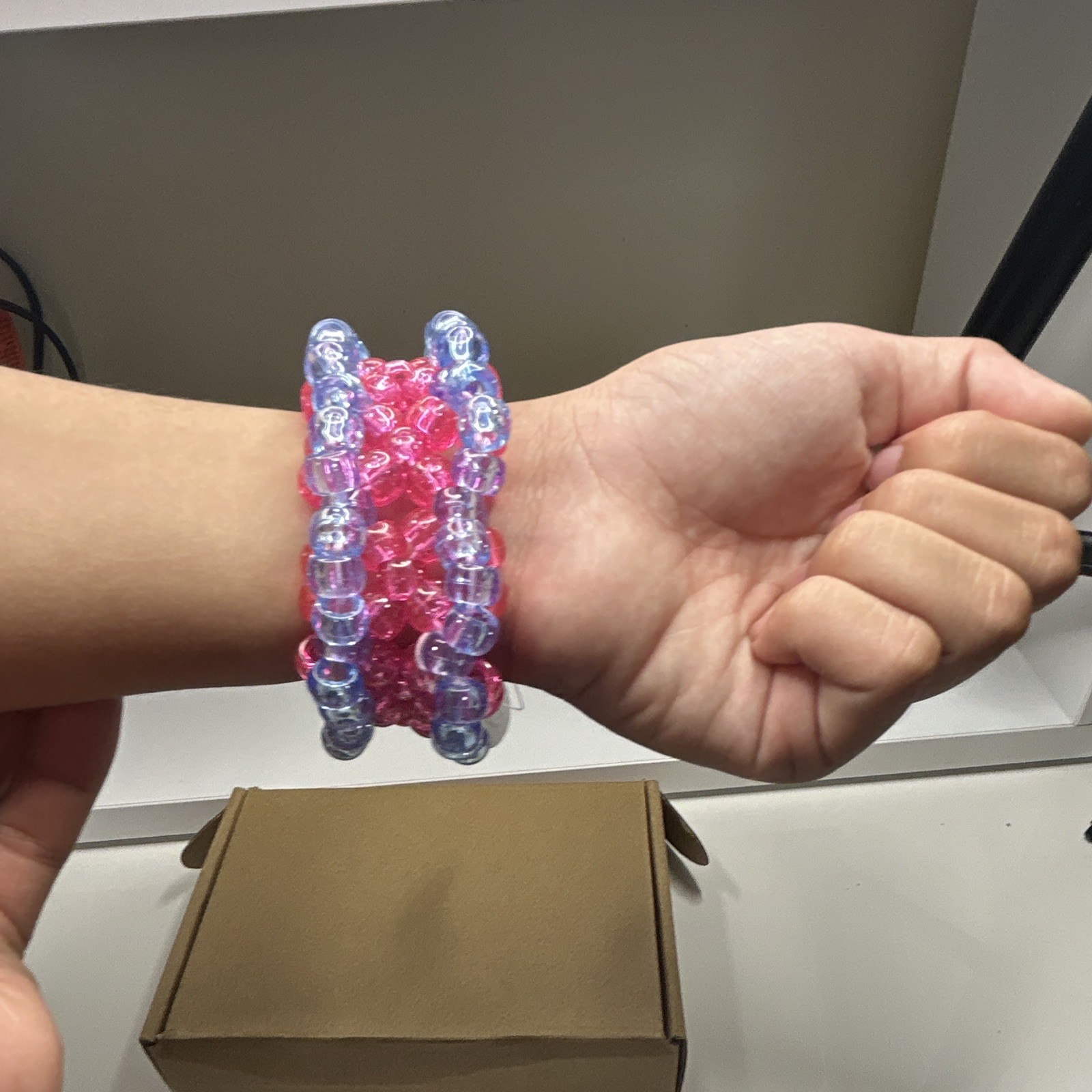 Blue Pink Clear Mini rotator cuff base