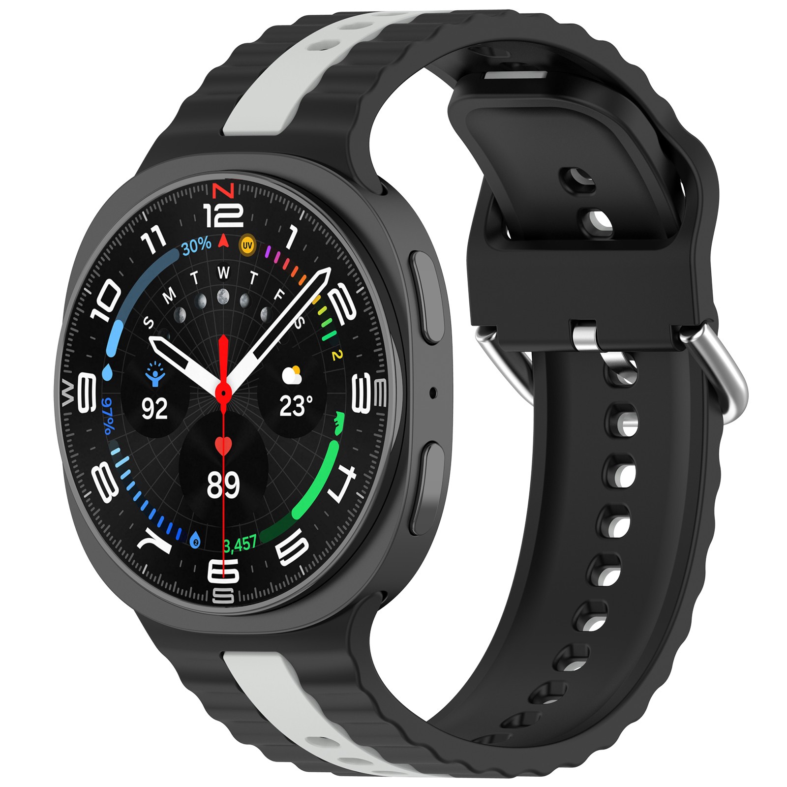 Silicone Watch Band Strap For Samsung Galaxy Watch 8 40/44mm&Watch8 Classic 46mm