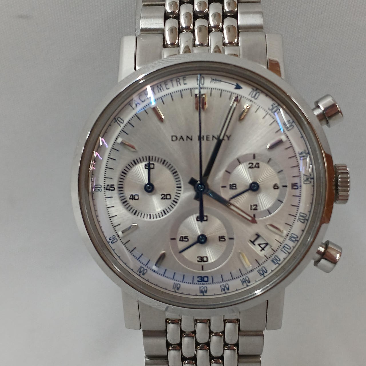DAN HENRY 06-20 1964 Chronograph Authentic Watch- Vintage Style Timepiece