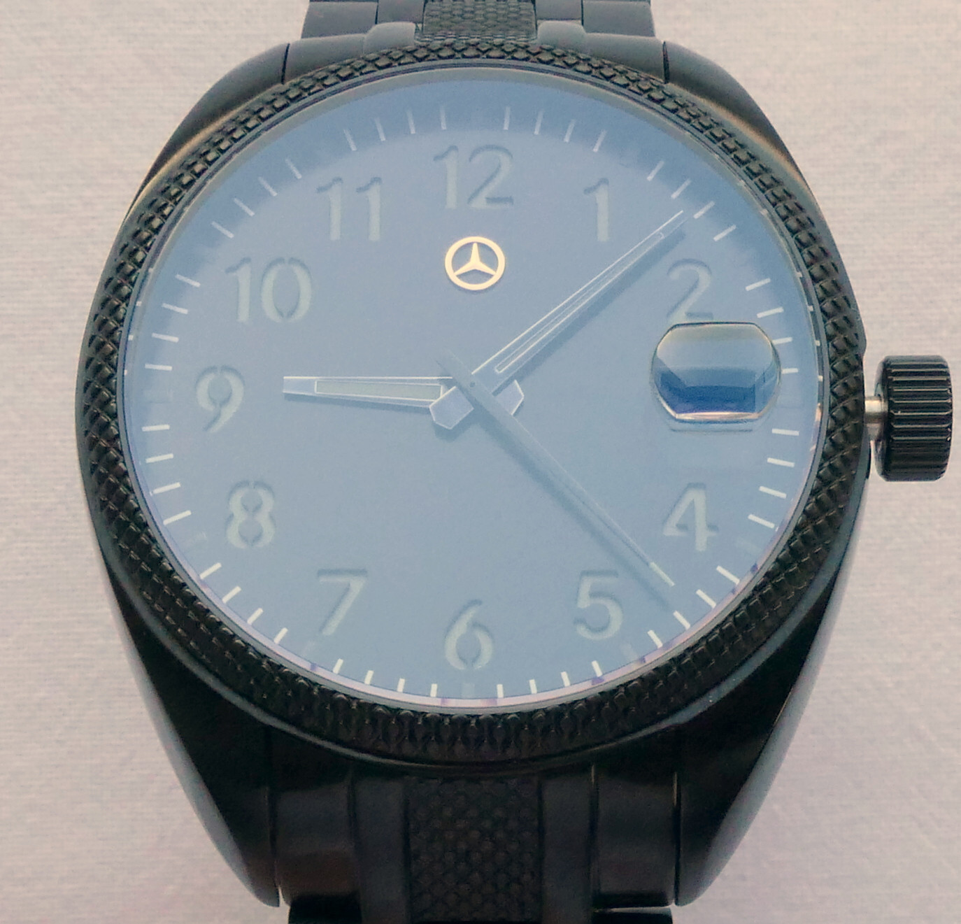 Mercedes Benz Classic AMG Motorsport Racing Black Design Car Accessory Watch
