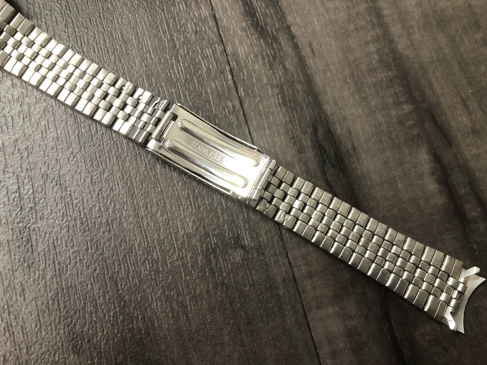 18mm jubilee Stainless Steel Bracelet Watch Strap fits Seiko SNK375 SNK361