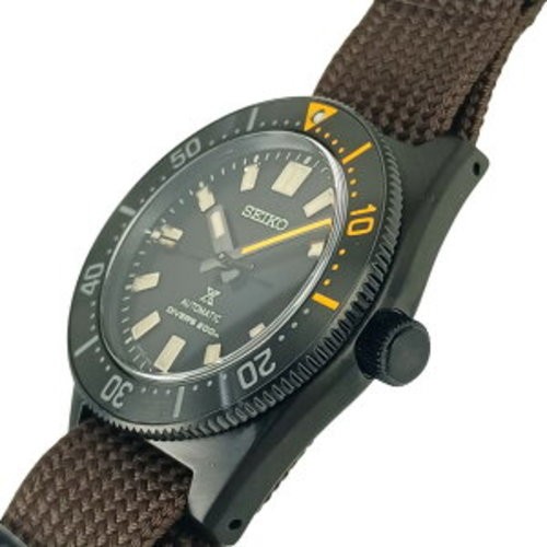 Seiko Prospex Black Series 1968 Ref 6R35-01X0 SBDC153 Black Dial Stainless Steel