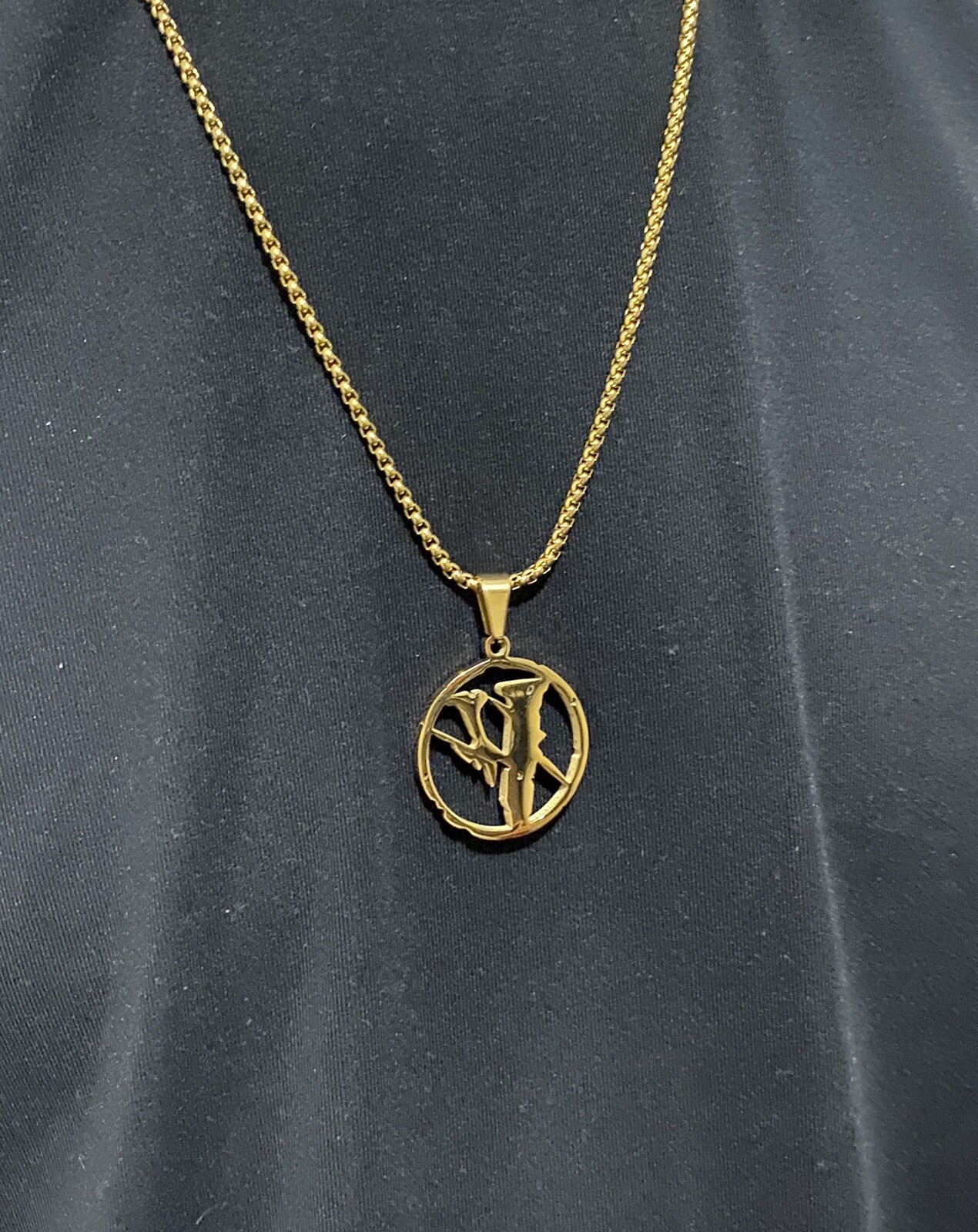 Custom Vlone Chain Necklace Pendant