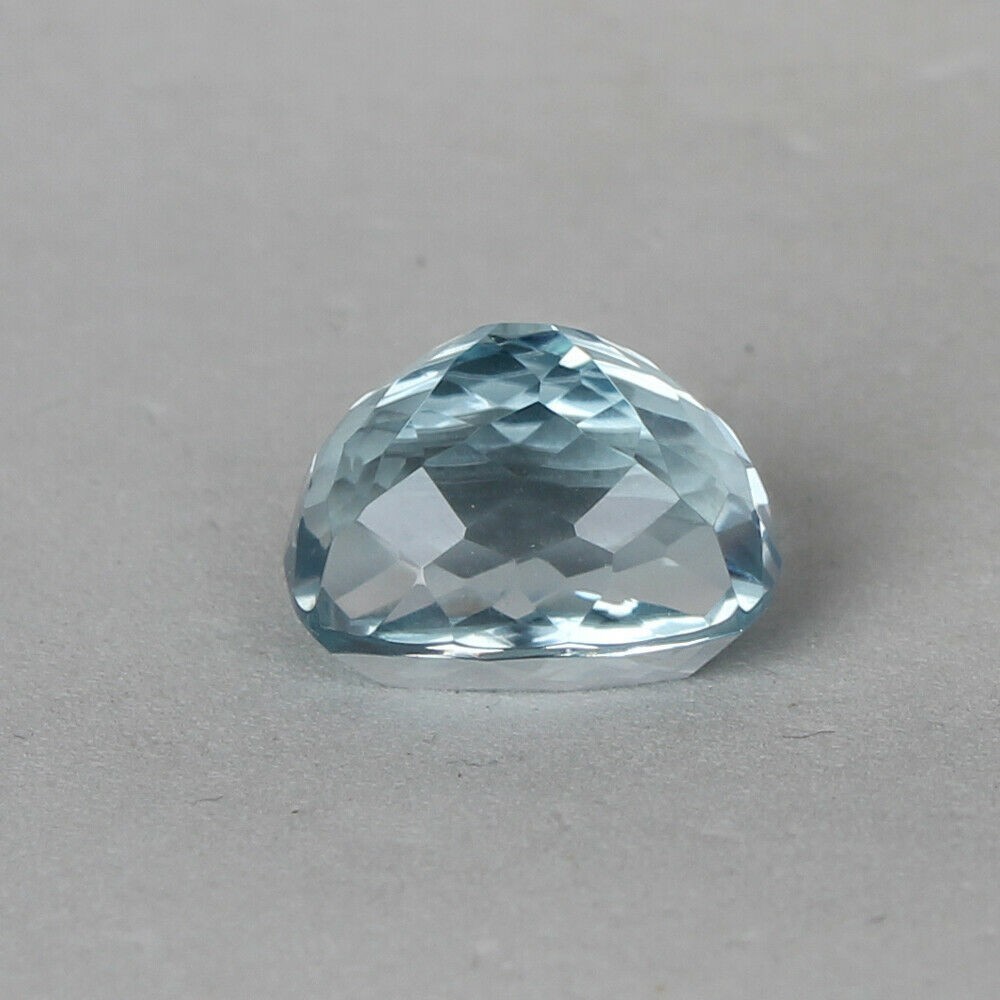 Blue Aquamarine Cushion Faceted Cut 26.75 CT Loose Gemstone @Best Offer Price