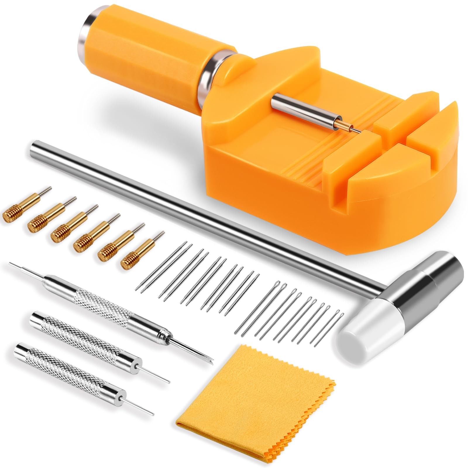 32 Pieces Watch Link Removal Kit，Professional Watch Band Replacement Tool，10 Pcs