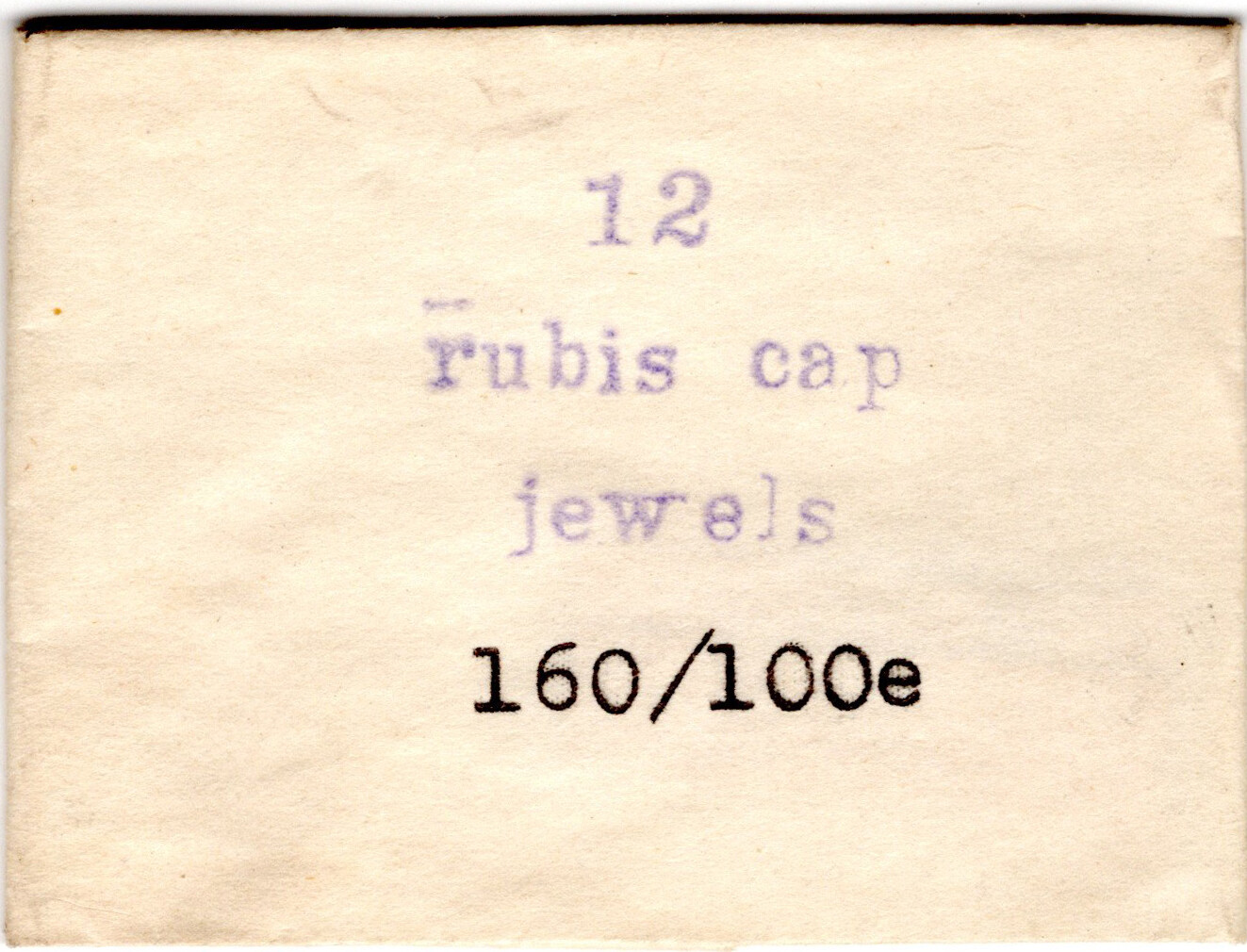 CAP JEWEL 12 Pieces 160 Diameter