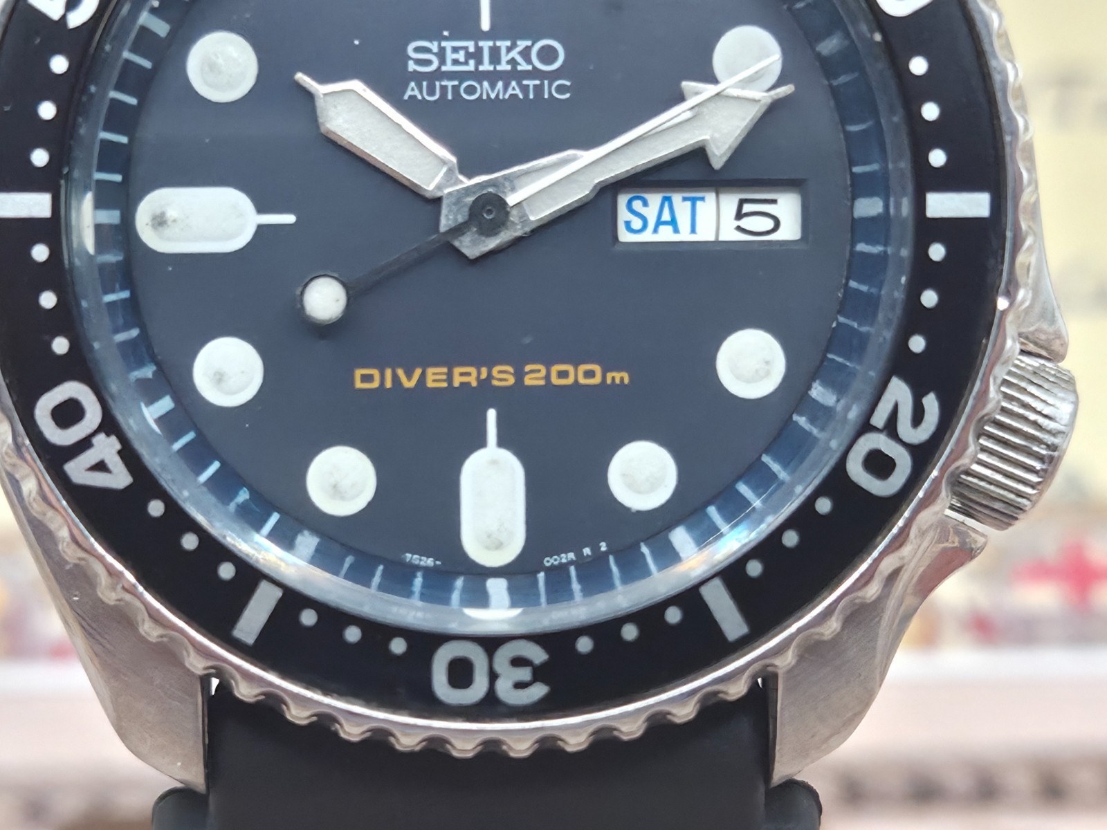 Seiko Automatic Watch SKX007 Mens Scuba Divers 200M 7S26-0020 c.June 1997 BOXED
