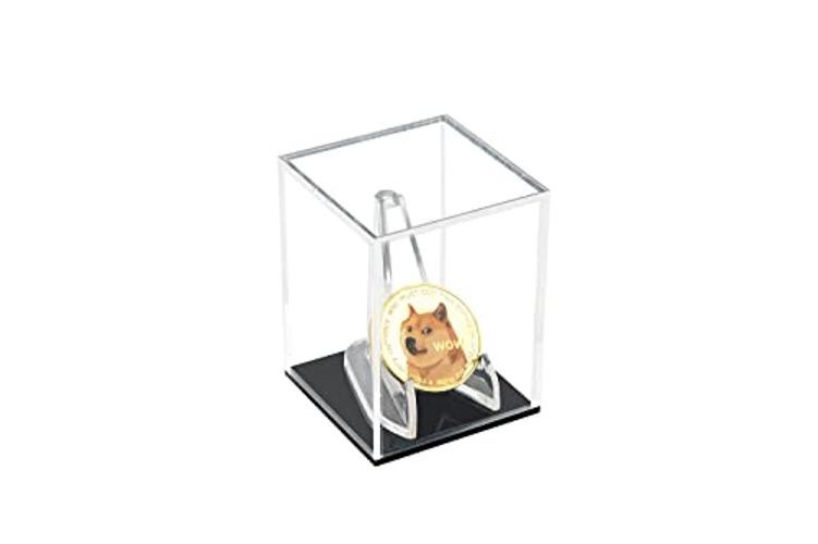 Championship Ring Display Case Baseball Rings Clear 2.7 × 2.7× 3.5 inches