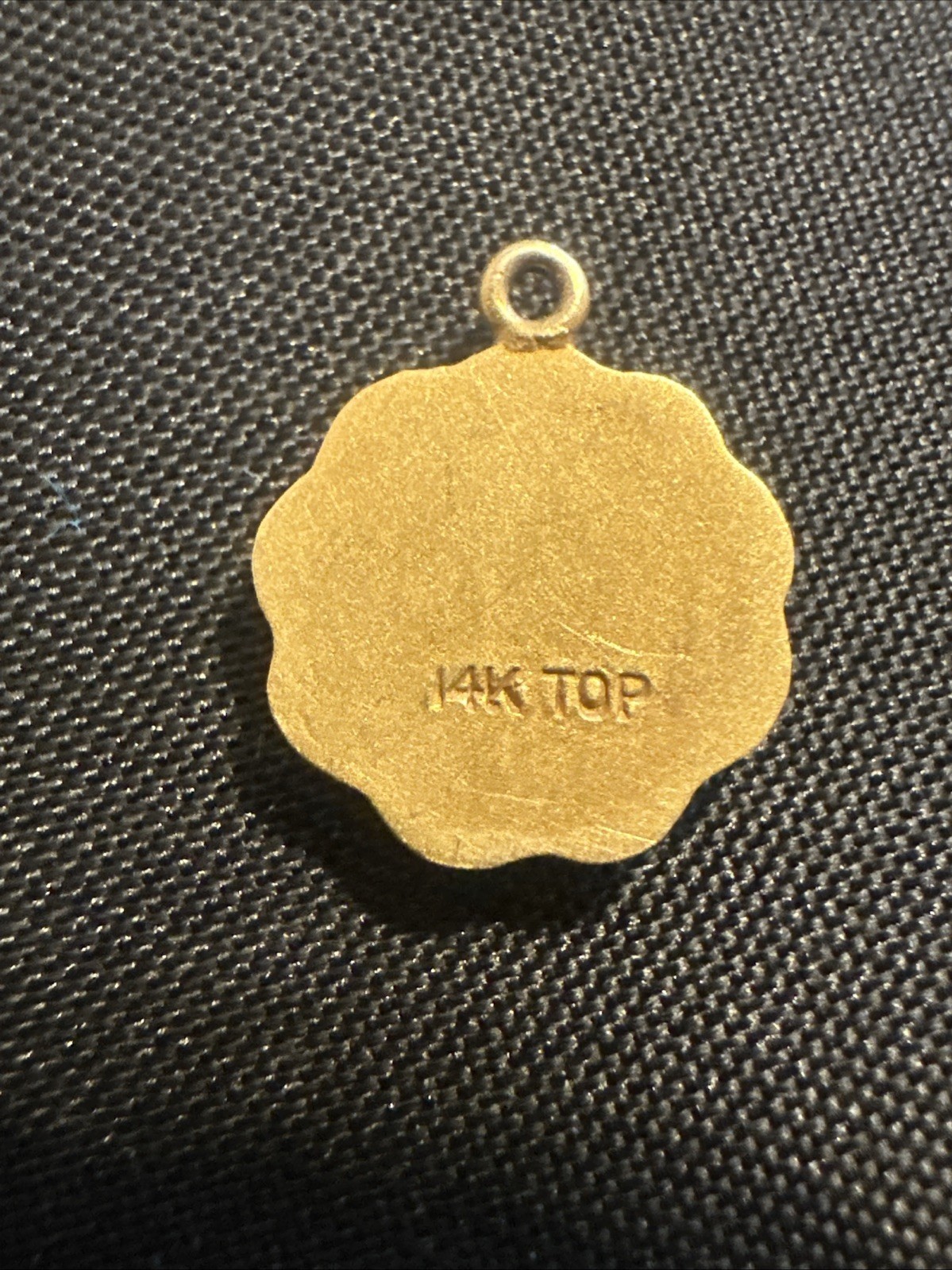 Vintage 14K Gold Bell Systems Telephone Service Award Charm Pendant 5 Years
