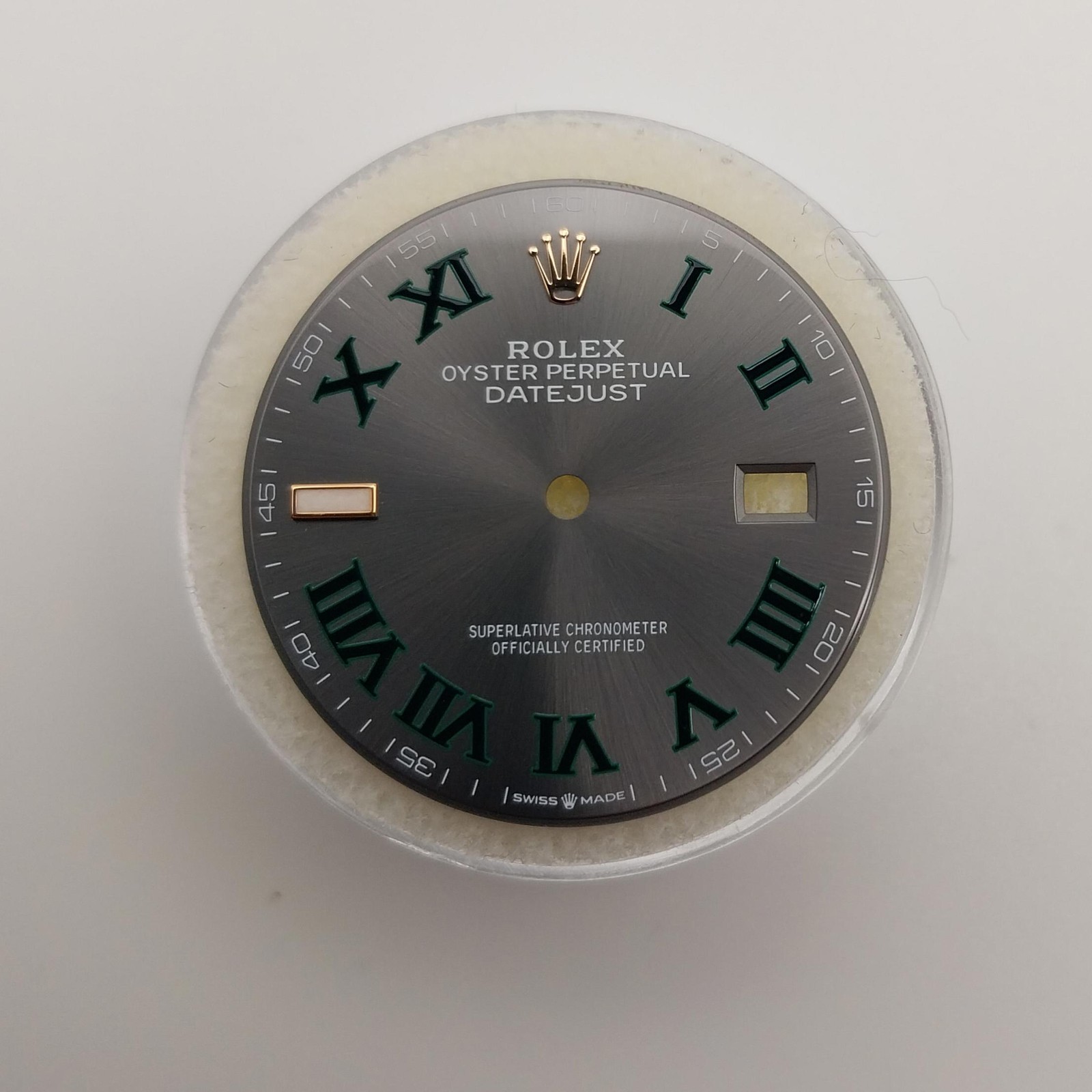 Rolex Datejust Wimbledon Grey Slate Dial 126233
