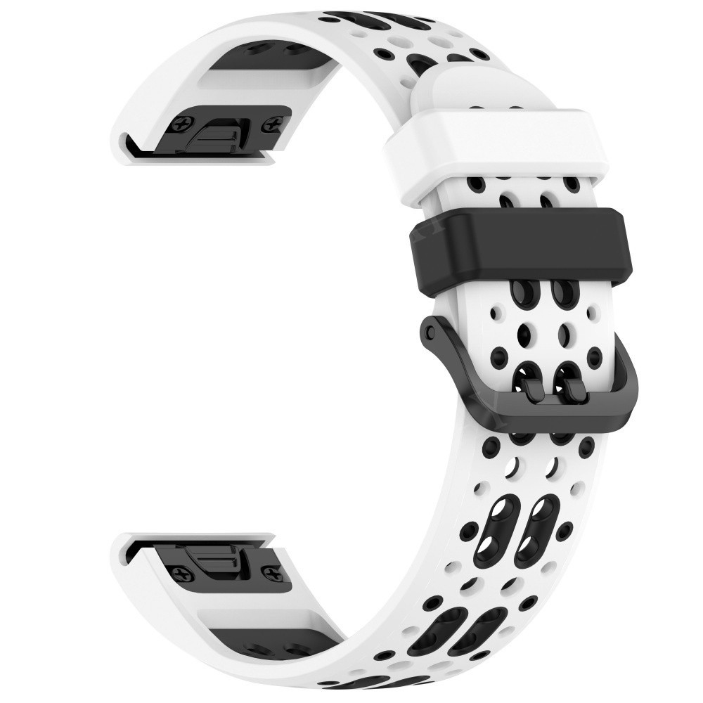 Quickfit Silicone Strap For Garmin Fenix 8 Solar Epix 7 7X 6 6X Pro 5 Watch Band