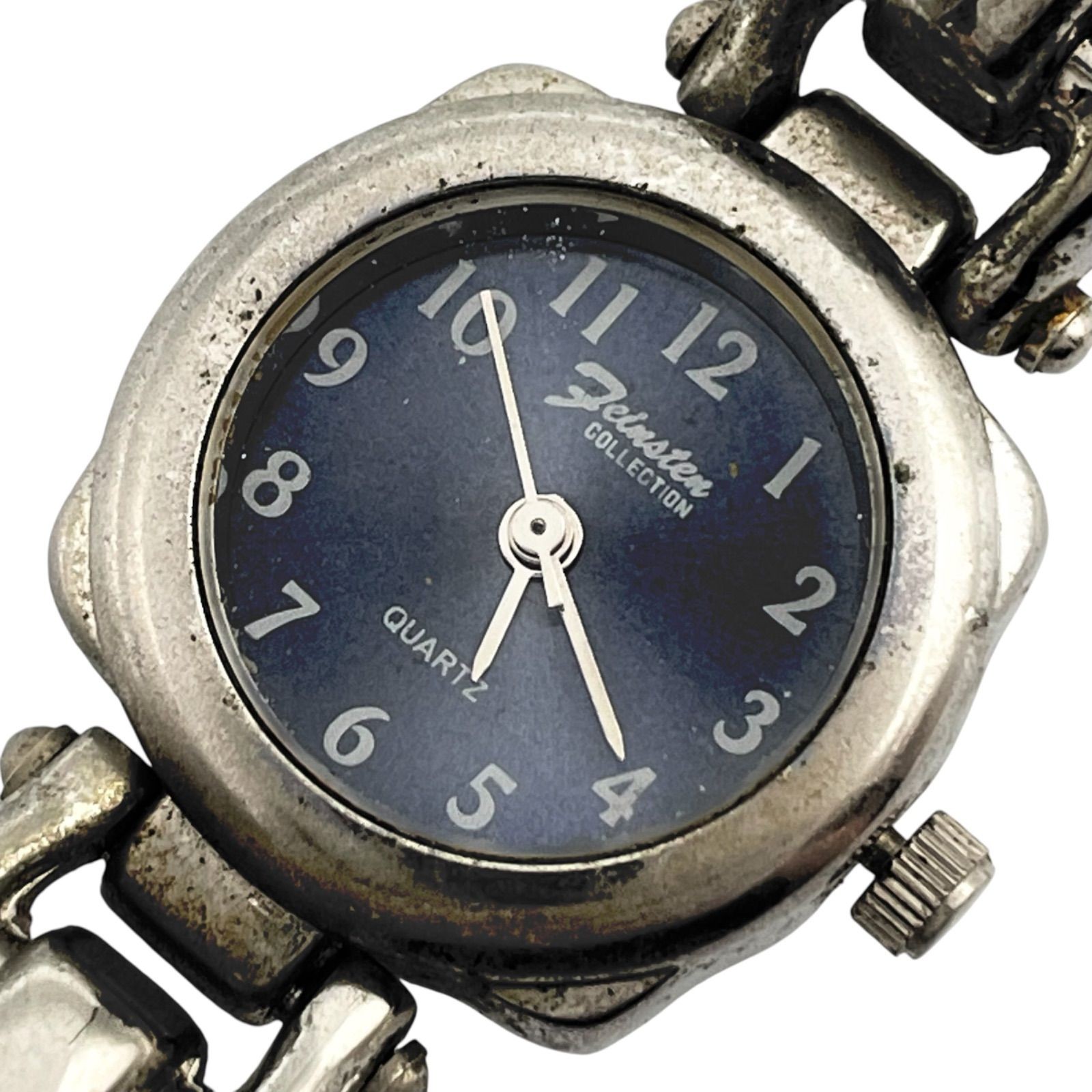 Working New Battery Feinsten Collection Ladies’ Watch Quartz Analog 3 Hand Navy