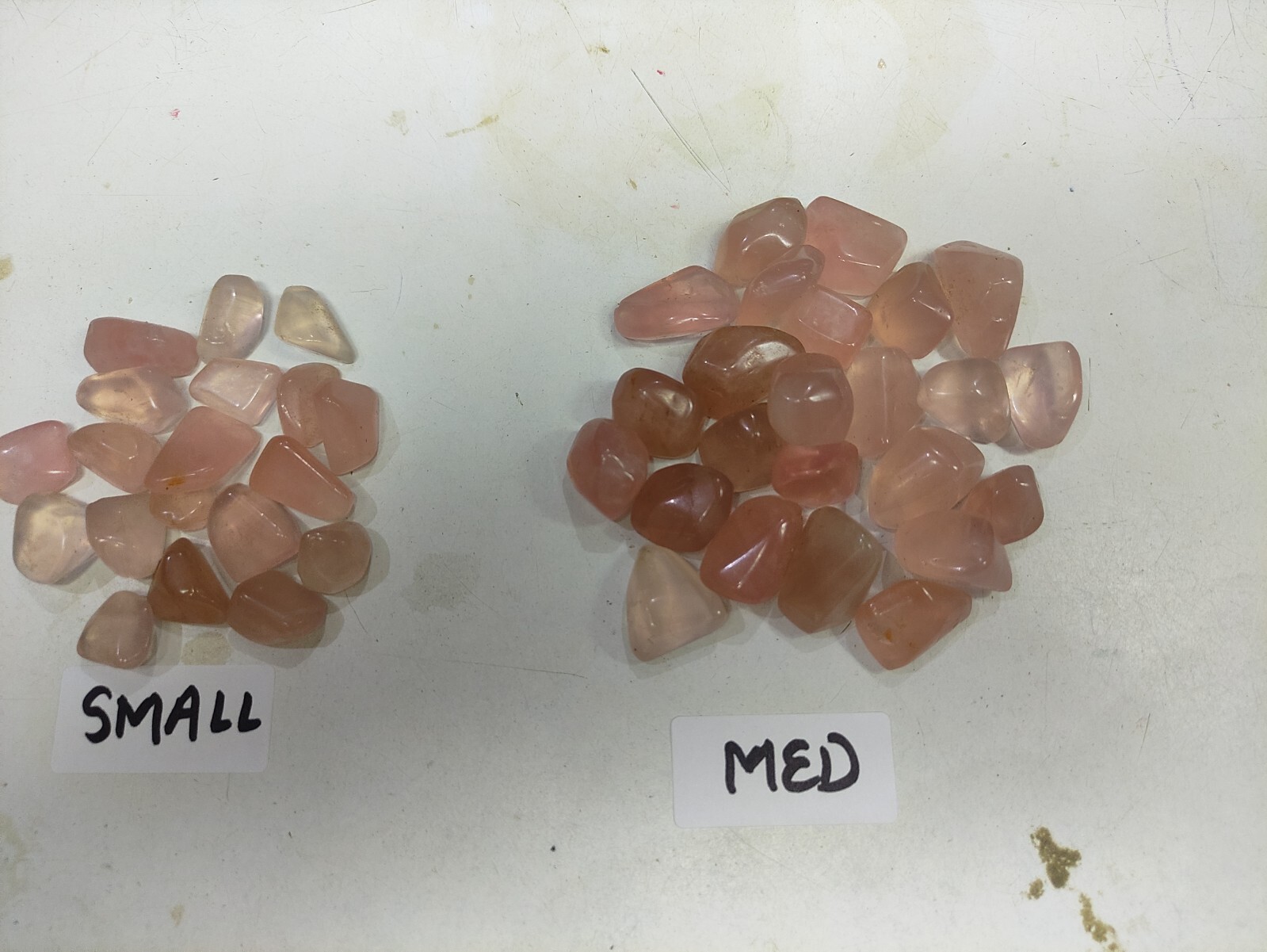 Natural Rose Quartz Tumbles – Healing Crystals for Love and Harmony 50g LOT