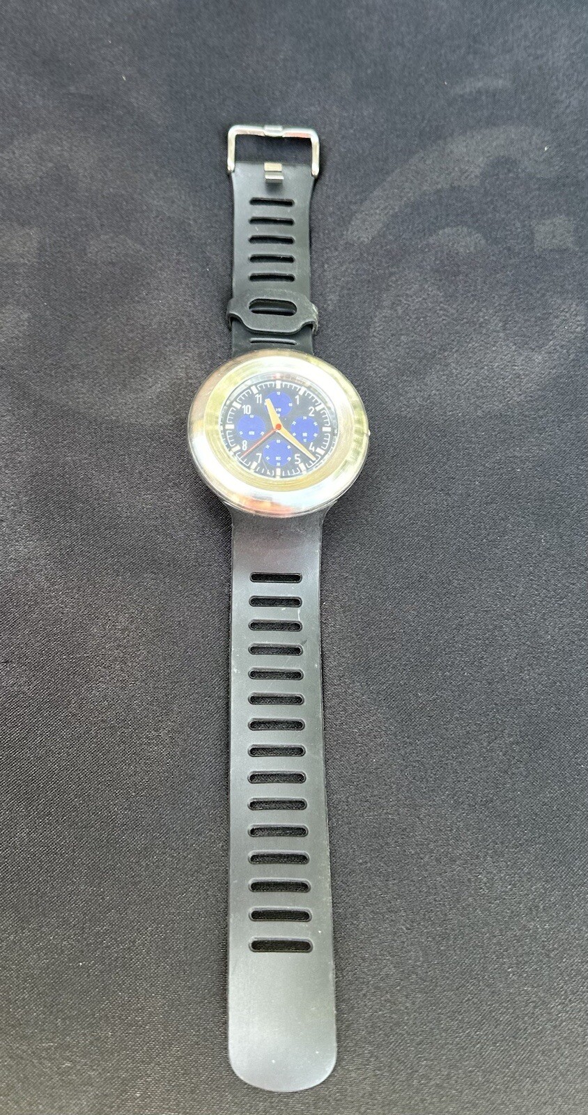 Vintage Davidoff Cool Water Watch Men’s Stainless Steel Blue Dial – Works