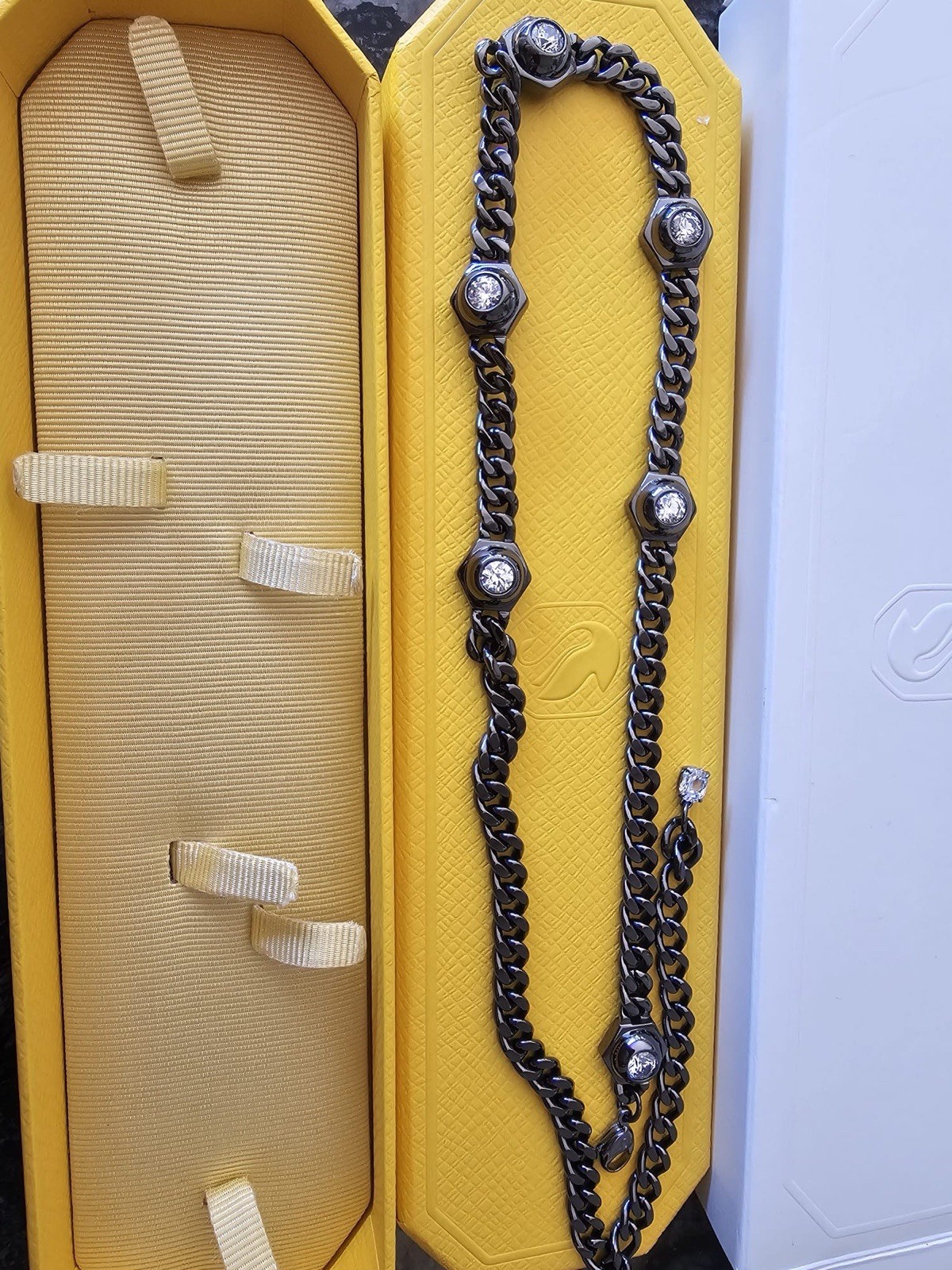 BNIB Swarovski Numina chain necklace