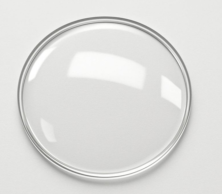WATCH CRYSTAL PLASTIC (Acrylic) (Low Dome 4mm Height) 19.0mm to 40.0mm 10pcs BOX