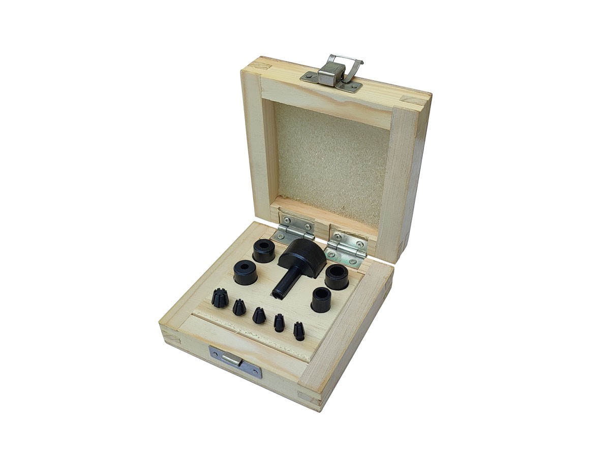 Claw Setting Jig Kit in Wooden Box – Jewelry Stone Setting Tool for Prong