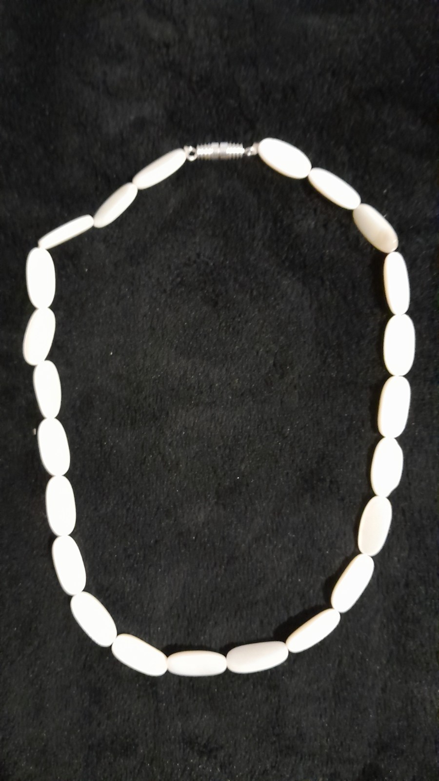 Mother of Pearl Prayernecklace – handmade 40cm length approx – FAST UK DELIVERY