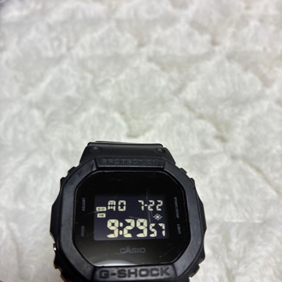 CASIO G-SHOCK watch DW-5600UBB, black, [Working] 【From Japan】