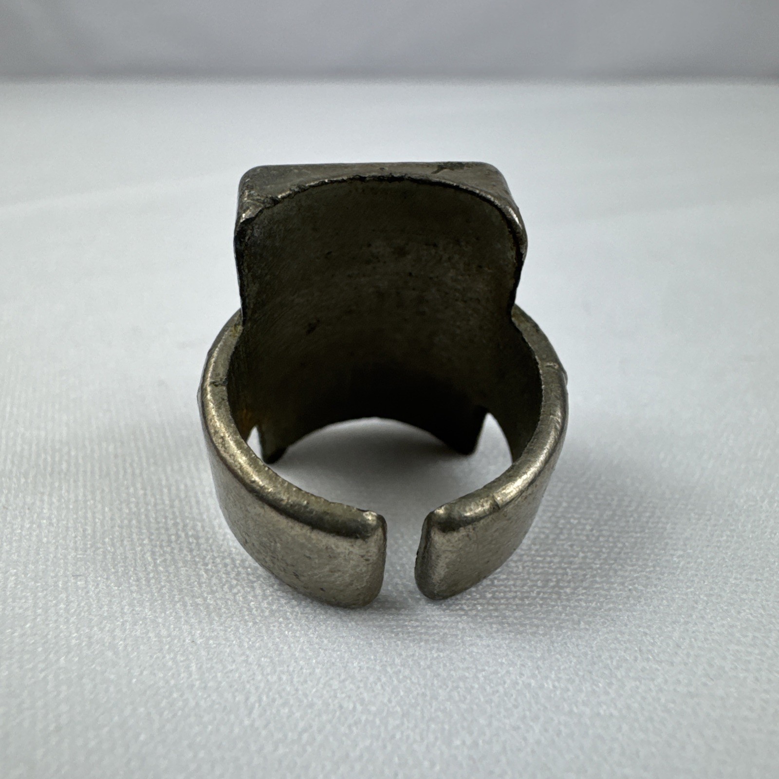 Memento Mori Skull Ring Amulet – Protecting Against Death Silver Accents
