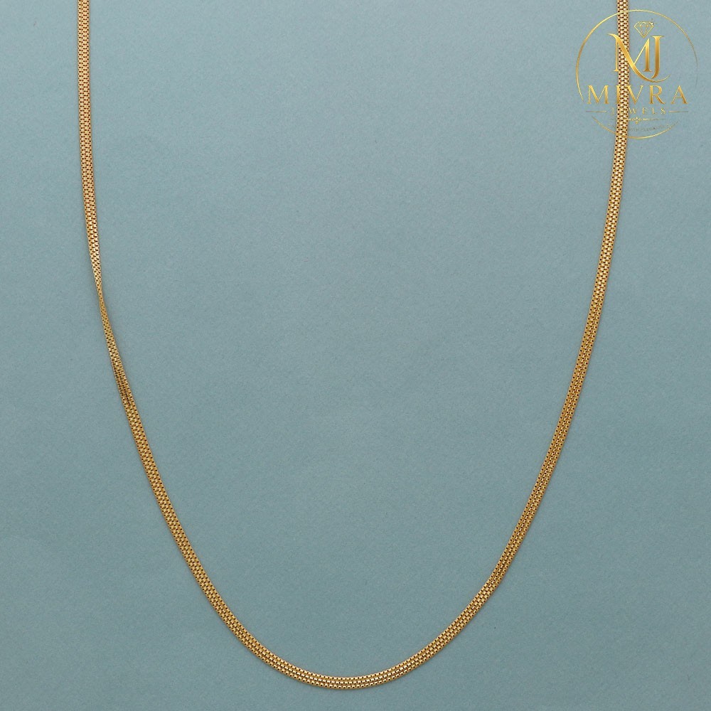 BIS 916 Real Gold 18-Inch Chain (2mm, 4.15g) | Luxury Gold Necklace