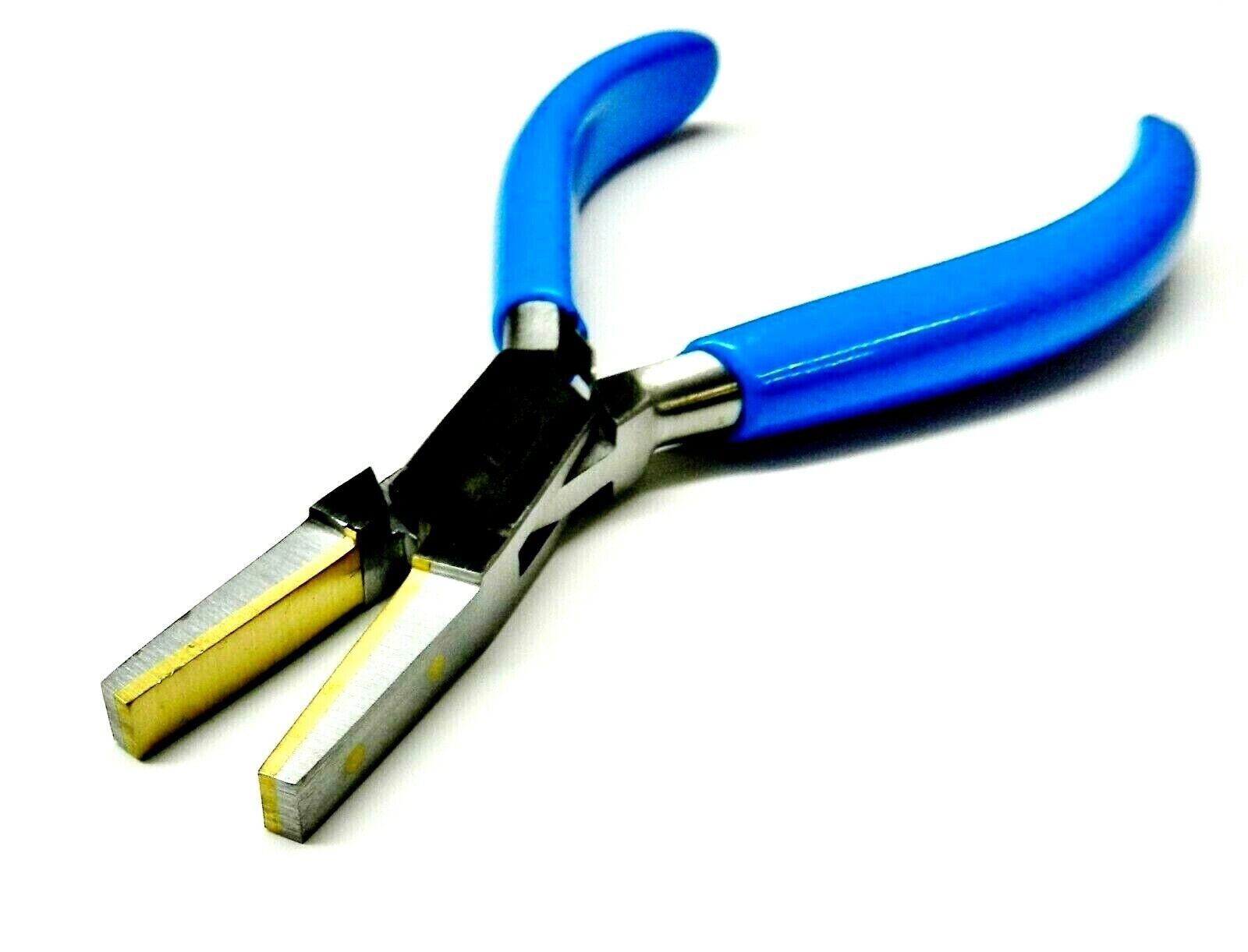 Plier Brass Jaws Flat Nose Pliers Lined with Brass Holding Bending Straightening