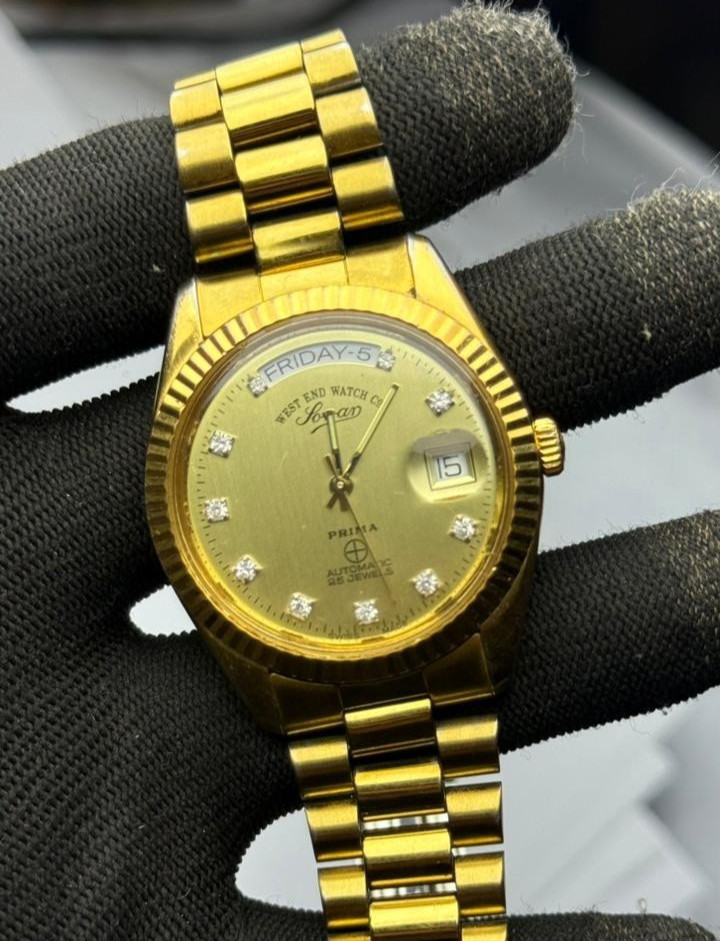 Vintage West End watch CO President Sowar Prima Men’s Watch Automatic Swiss