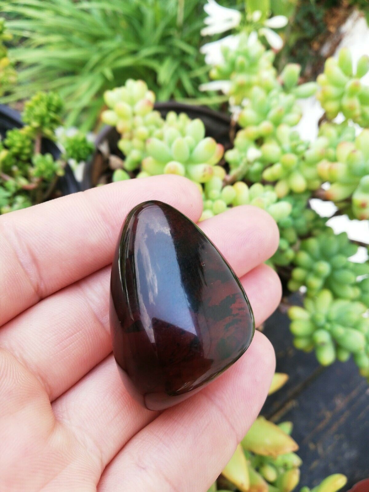 Red Mexican Amber 15.7g Nice Drop shape pendant