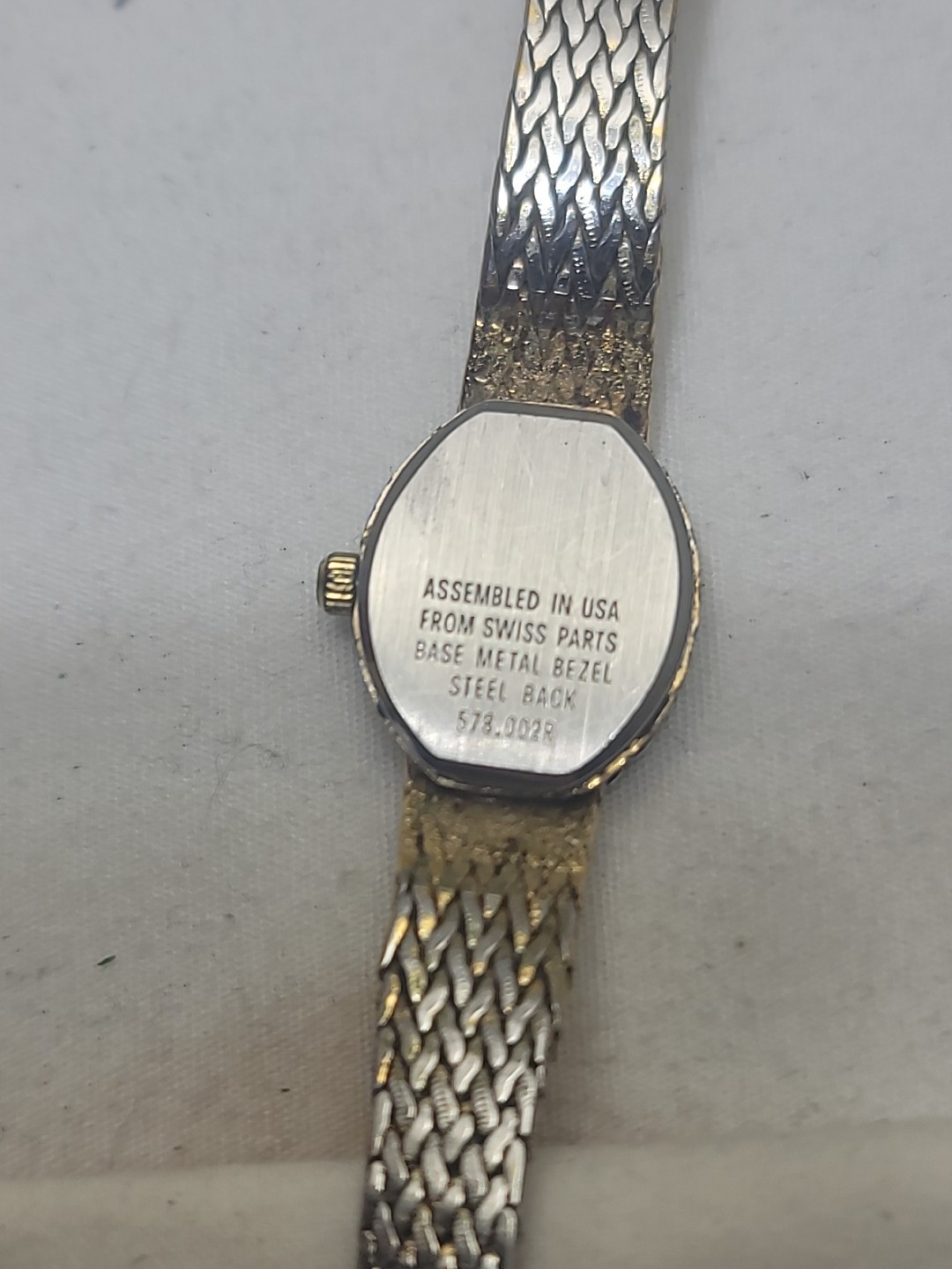 Paul Maret wristwatch (with diamond chips) – Works