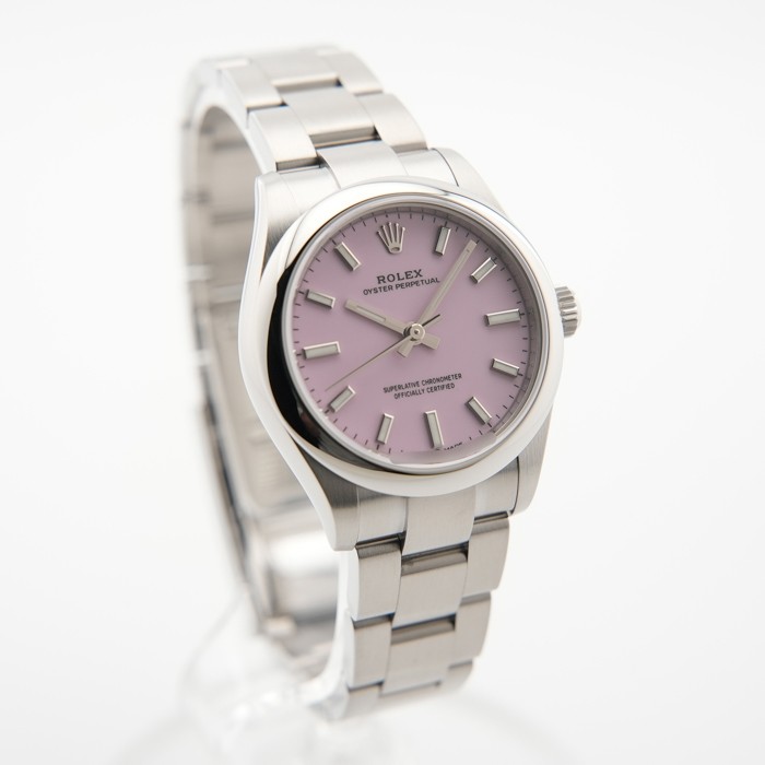 ROLEX Oyster Perpetual 31 277200 Candy Pink Warranty 2021 Box/Paper