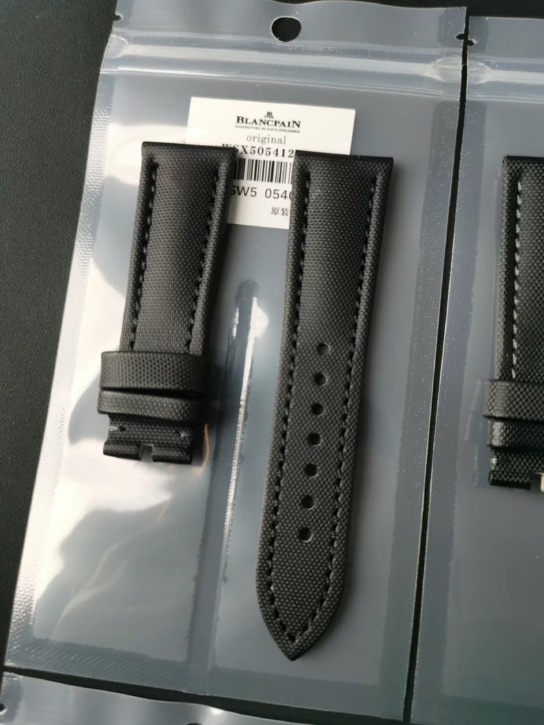 Blancpain 5000 5200 5054 5052 5015 5025 5050 Original Nylon Canvas Watch Strap